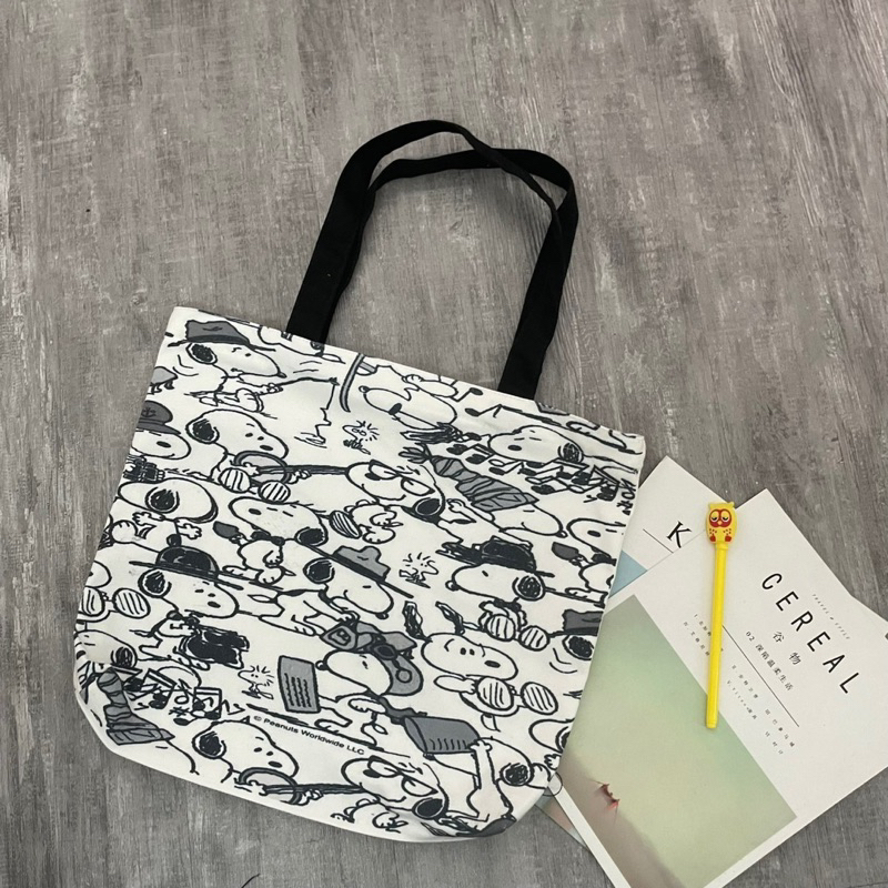 Túi tote túi đeo vai vải canvas hoạ tiết  kute