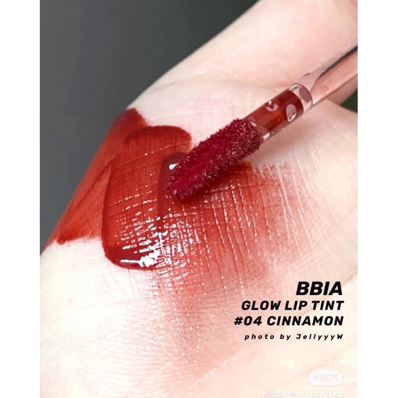 Son tint bóng glow lip tint Bbia