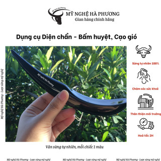 Dụng cụ Diện chẩn - con lăn masage cạo gió, day huyệt từ sừng