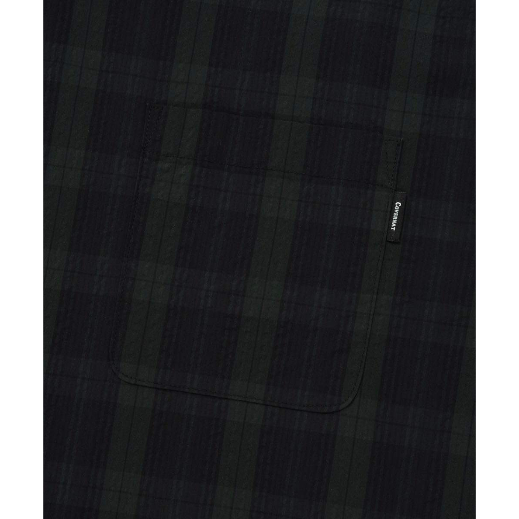 Bộ quần và áo hãng hàn quốc con.vernat chính hãng form boxy fit thoải mái trendy màu denim-đen-be-caro