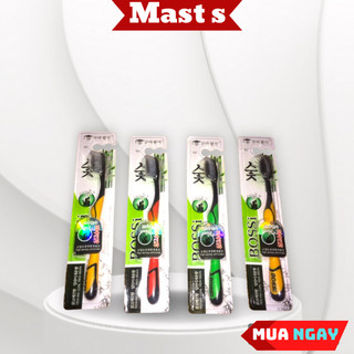 BÀN CHẢI ĐÁNH RĂNG THAN TRE HOẠT TÍNH HÀN QUỐC BOSSI (bàn chải mảnh mềm)