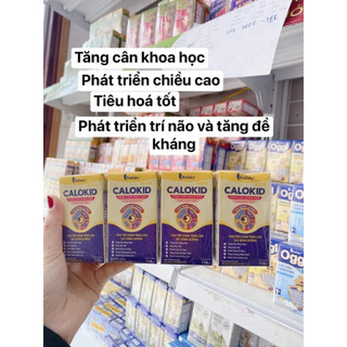 Sữa bột pha sẵn Calokid gold 110ml có thẻ cào tích điểm
