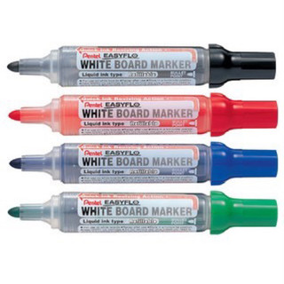 Bút lông bảng Pentel Easyflo Whiteboard Marker Pen MW50M AO BO CO bơm châm mực được