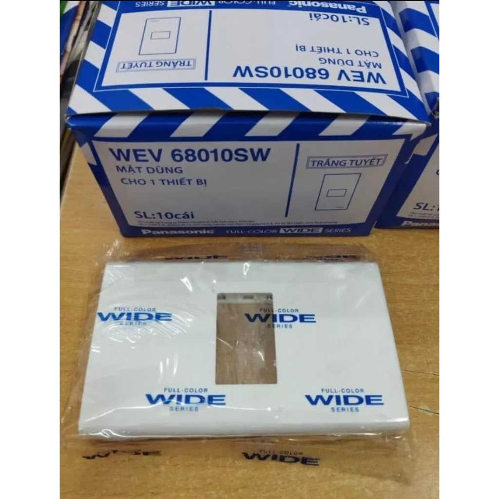 HỘP 10  Mặt 1-2-3 Panasonic Hàng Wide