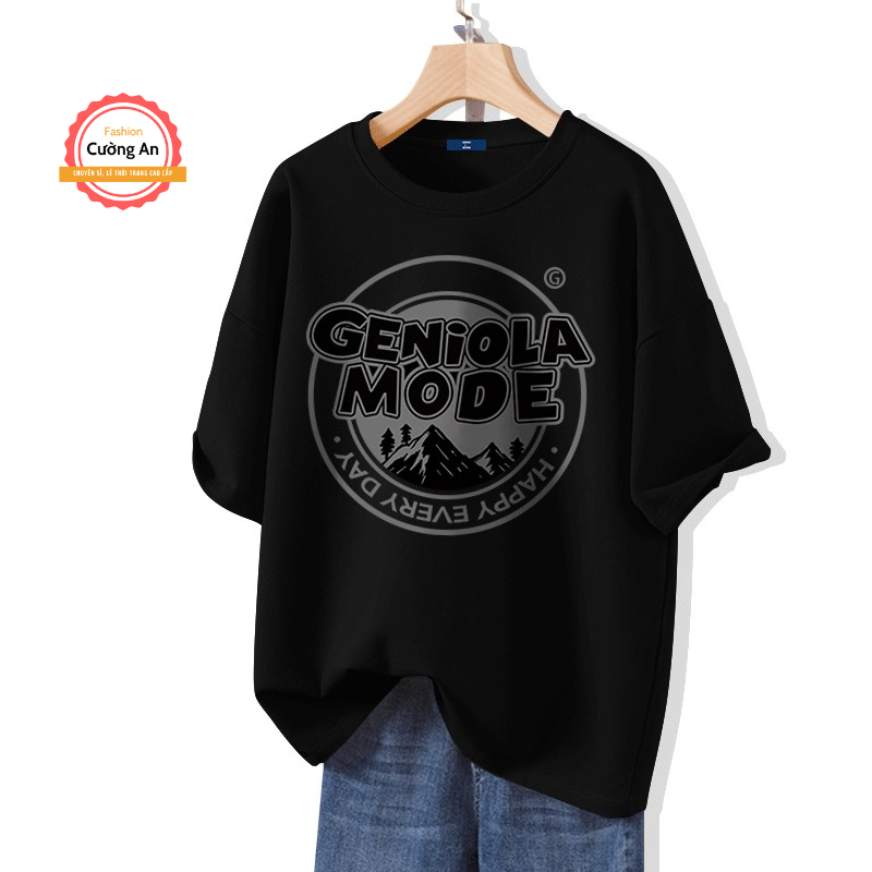 Áo thun nam, áo phông nam tay ngắn, tay lỡ cổ tròn chất cotton dày dặn thoáng mát  ATN032 - Cường An Fashion