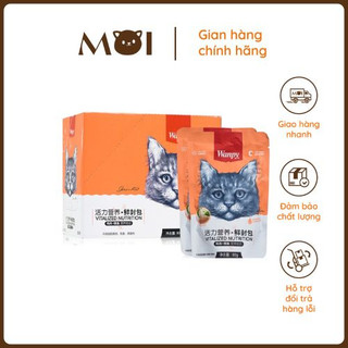 Pate Wanpy nhiều vị cho mèo mọi lứa tuổi (Gói 80gr) - MOI PET