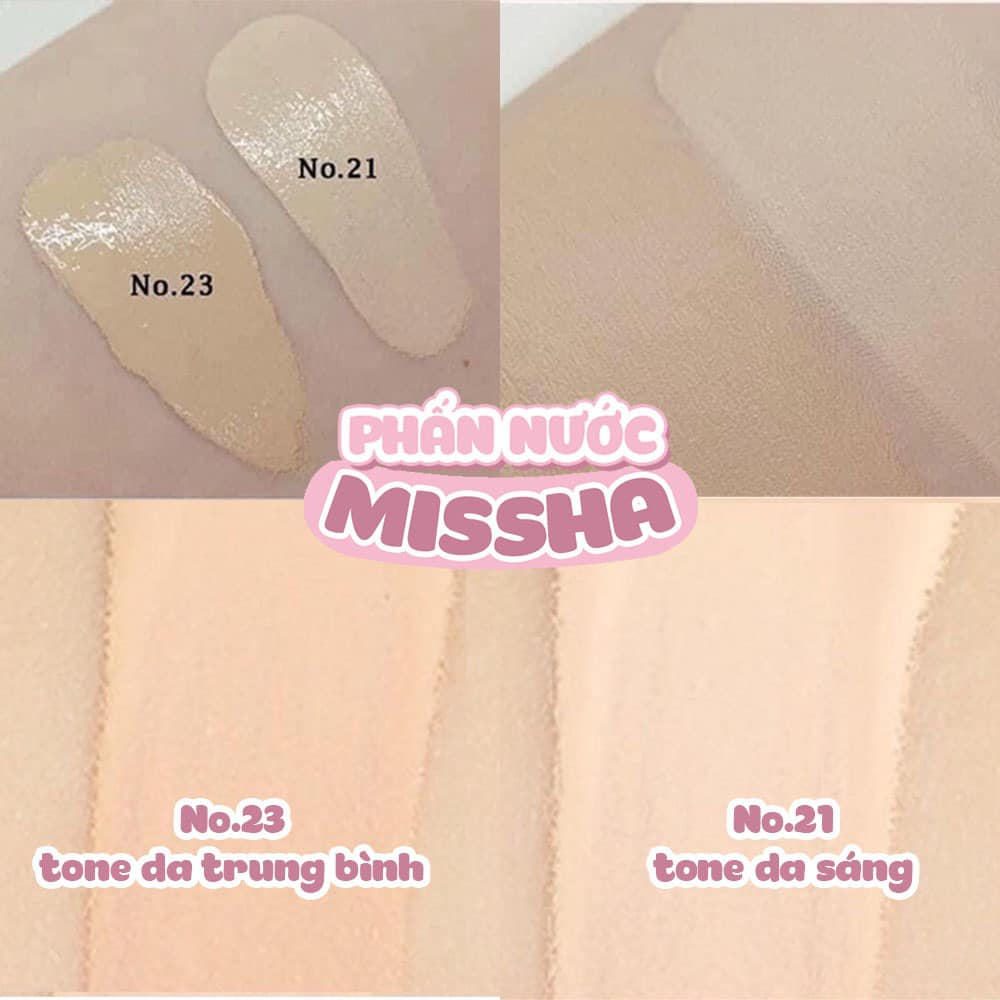 Phấn Nước Missha Magic Cushion Cover Lasting Màu Hồng