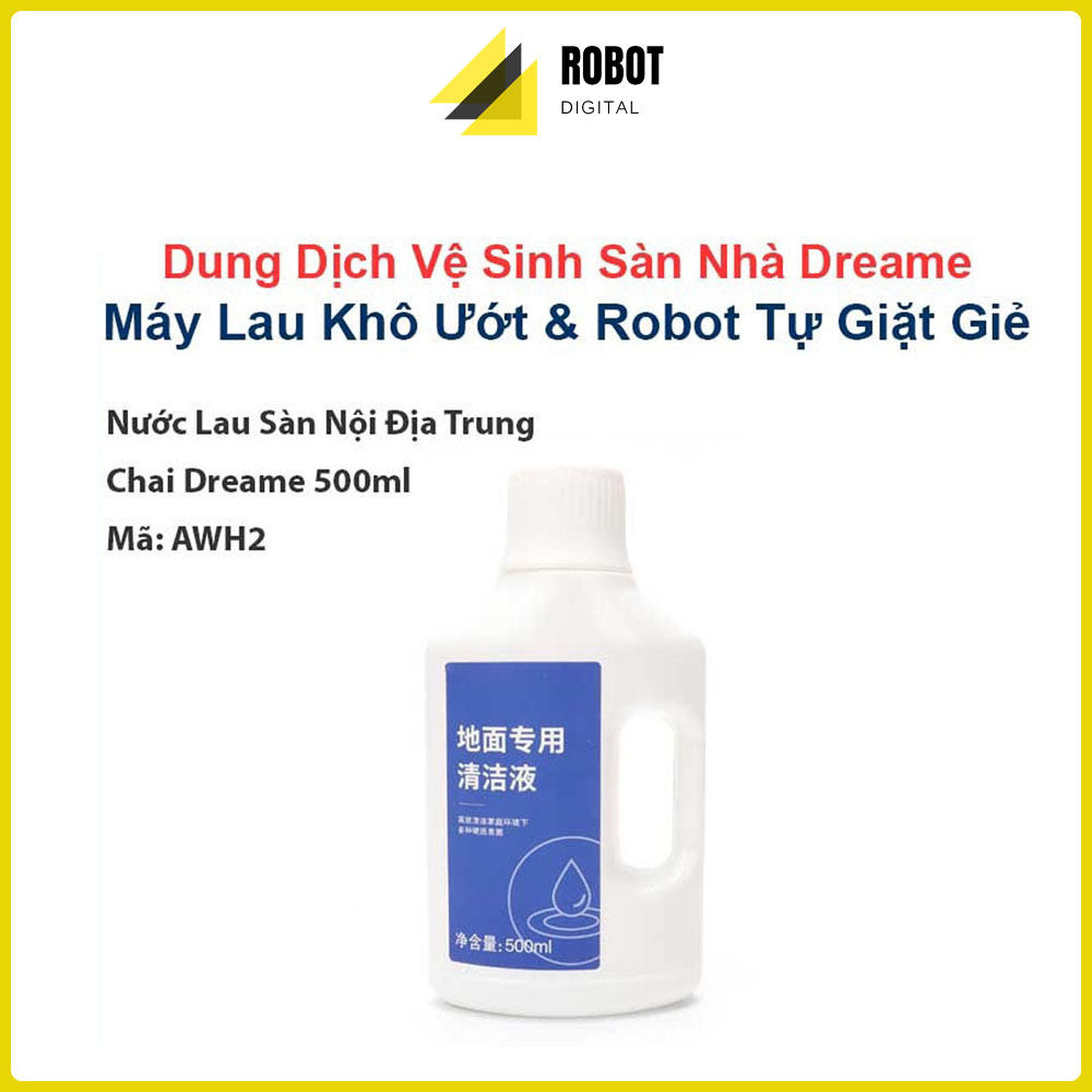 Nước lau sàn đậm đặc cao cấp DREAME - Dành riêng cho Robot lau nhà ECOVACS DEEBOT / ILIFE / XIAOMI / LIECTROUX....
