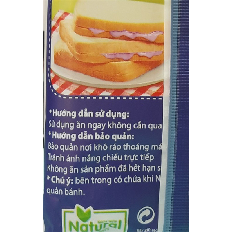 Bánh mỳ Sanwick Samilk vị việt quất gói 50g