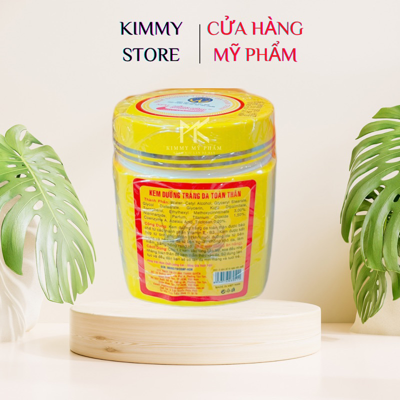 Kem dưỡng trắng da toàn thân hồng sâm white today 100g