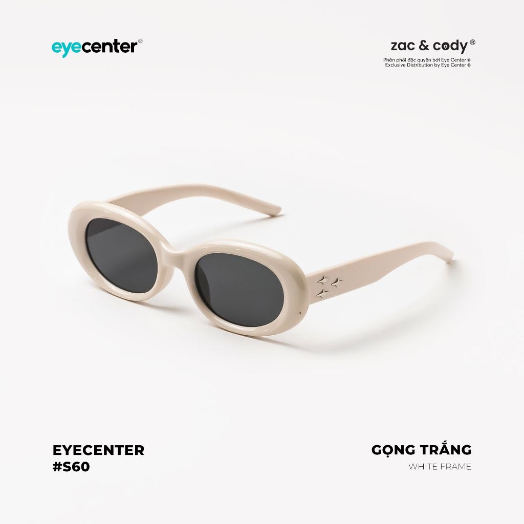 Kính mát nữ chính hãng EYECENTER S60S nhựa dẻo siêu nhẹ nhập khẩu by Eye Center Vietnam
