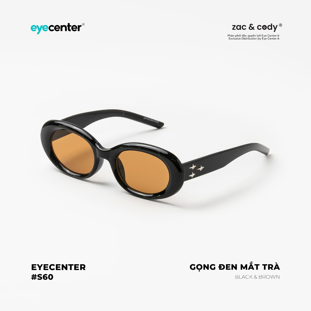 Kính mát nữ chính hãng EYECENTER S60S nhựa dẻo siêu nhẹ nhập khẩu by Eye Center Vietnam