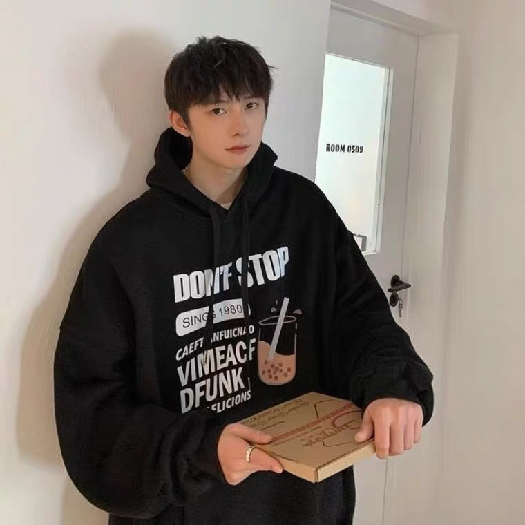 Aó Hoodie Nam Nữ DON'T STOP Dáng Rộng, Áo Hoodie Nỉ 2 Lớp Hàng Loại 1 Unisex Thu Đông Trend 2023 queenshop