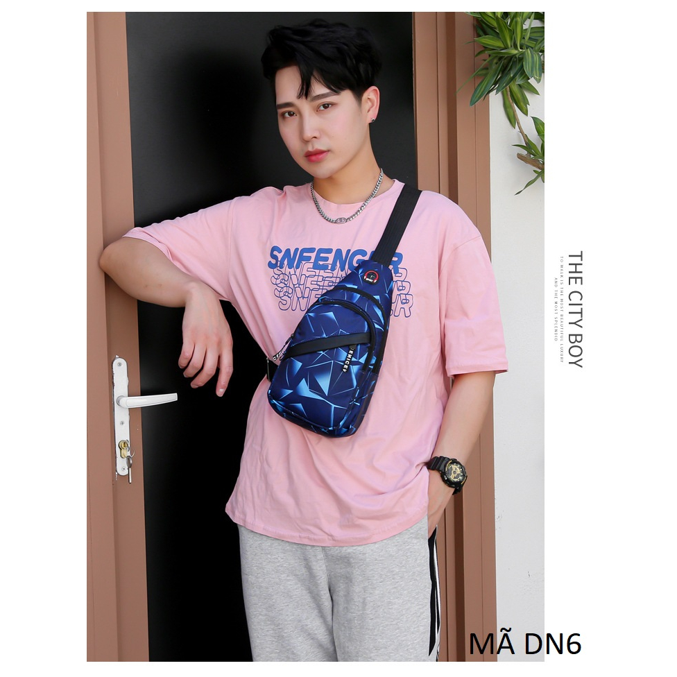 Túi đeo chéo đeo ngực Nam Nữ Mã DN6B