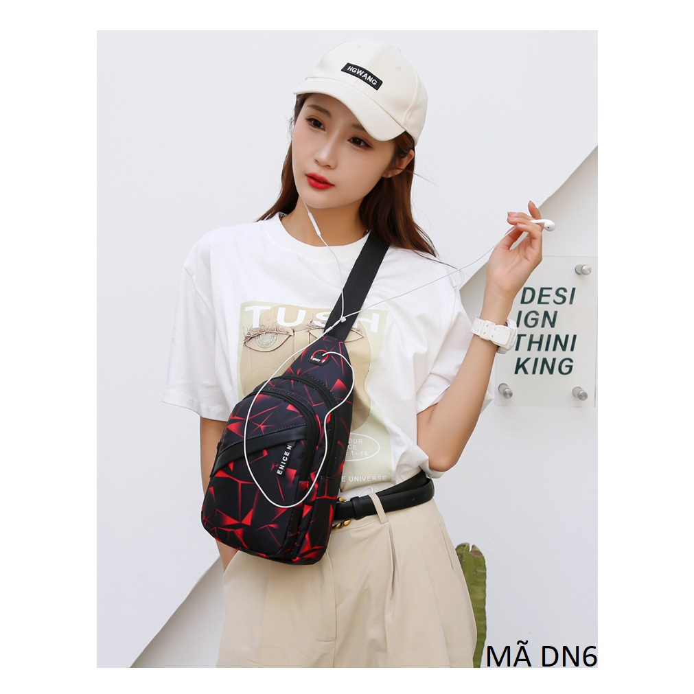 Túi đeo chéo đeo ngực Nam Nữ Mã DN6B