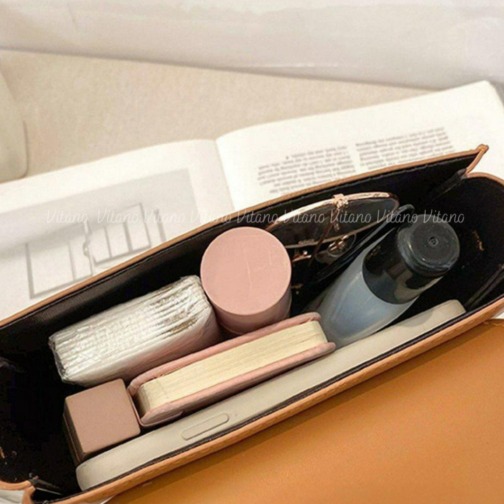 Túi đeo chéo Vitano túi xách nữ đeo vai khóa chữ Q phong cách trẻ trung đi làm đi chơi TX21