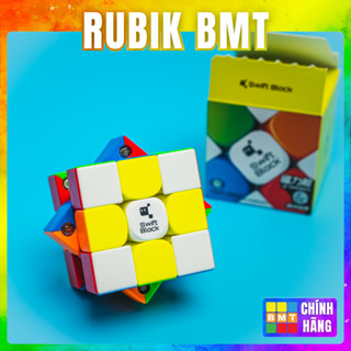  Rubik 3x3 Gan Swift Block 2023 Stickerless Có Nam Châm Đồ Chơi Thông Minh Cho Trẻ Em 