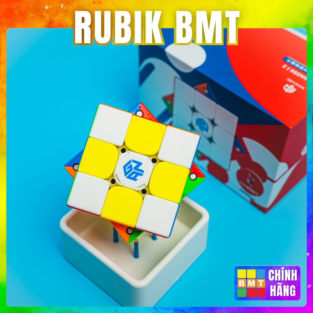 Rubik 3x3 Gan i3 3x3 Kết Nối Điện Thoại Bluetooth Stickerless, Rubik 3 Tầng Có Nam Châm, Đồ Chơi Thông Minh Cho Trẻ Em