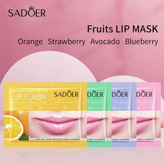 Mặt nạ dưỡng môi collagen SADOER - Mặt nạ ủ môi giảm thâm, làm mềm, dưỡng ẩm môi