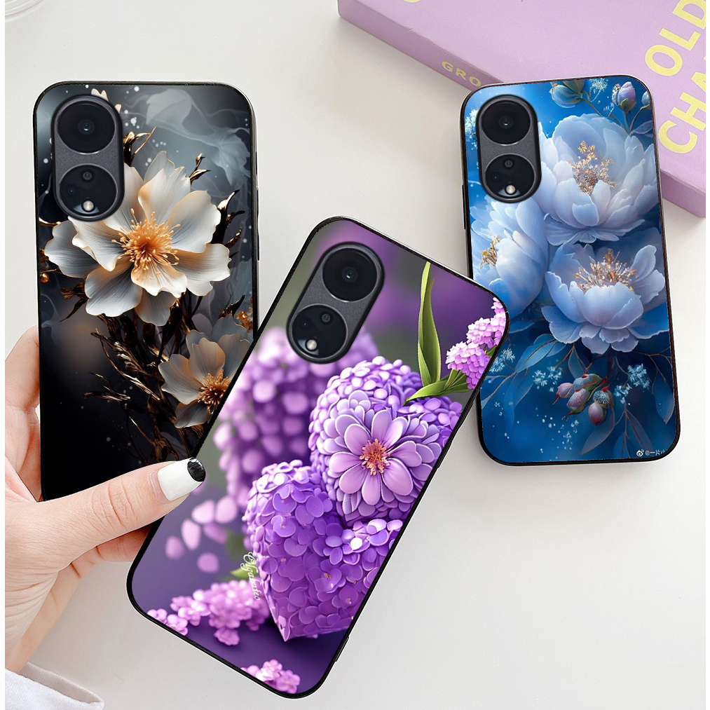 Ốp lưng oppo a1 5g / reno 8t 5g / reno 8t 4g / oppo a98 5g in hình hoa lá cành op nữ