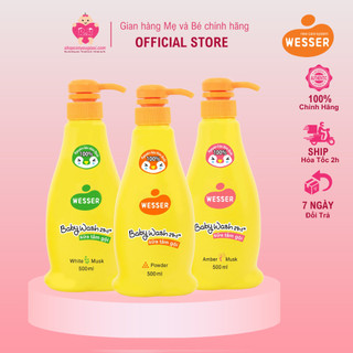 Sữa Tắm Gội Wesser Baby Wash 2 In 1 - 500ml