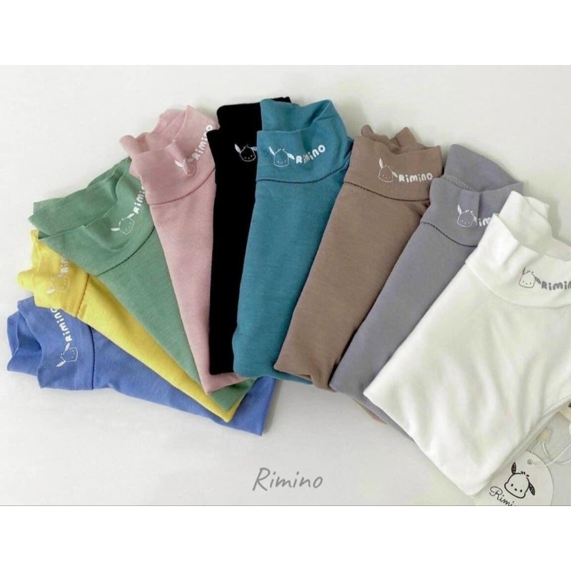 Áo bún thun lạnh dài tay thu đông bé trai bé gái size nhí