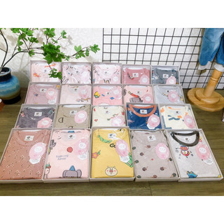 Bộ dài tay chất cotton len, nỉ dày dặn mặc thu đông cho bé trai, bé gái