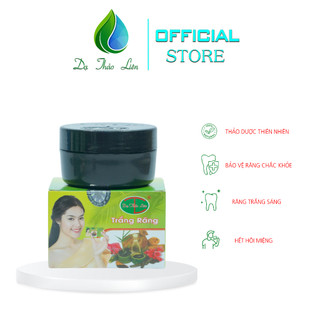 Trắng răng dạ thảo liên 100% thảo dược thiên nhiên 25g | 100% natural herbal teeth whitening 25g