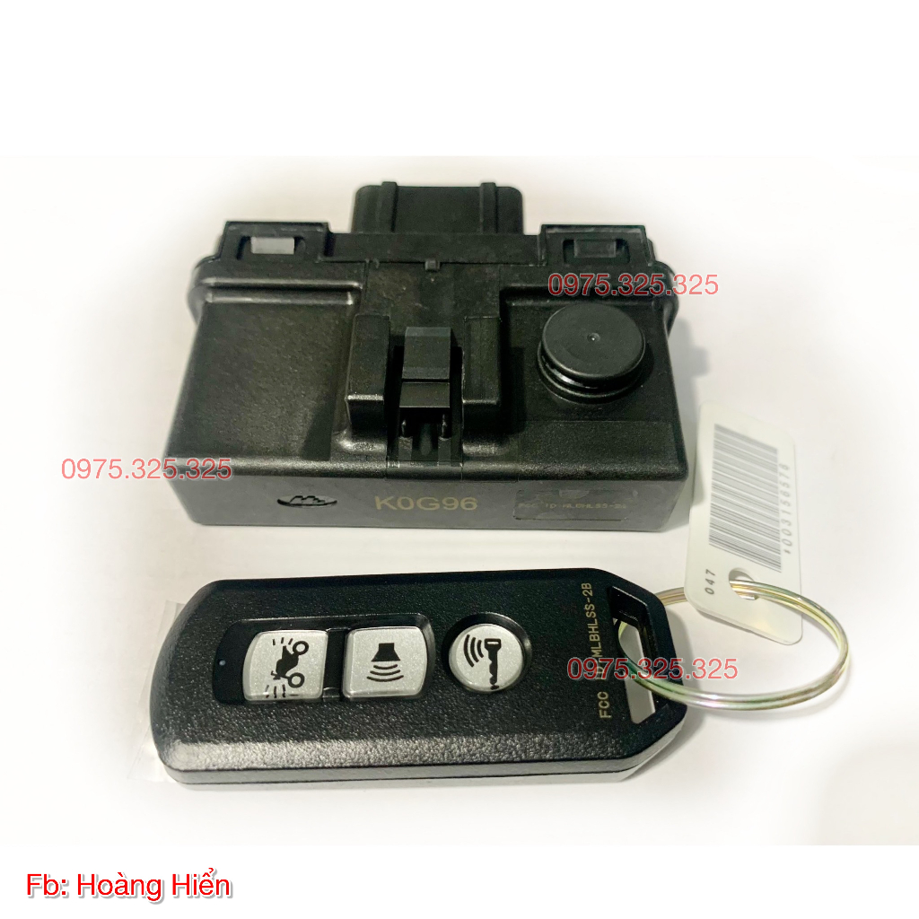 Hộp Điều Khiển khoá Smartkey SCU K0G 3 nút dùng SH300i pcx150 sh K35 ab K29 K77 Honda k53 K0R k1N cub smk