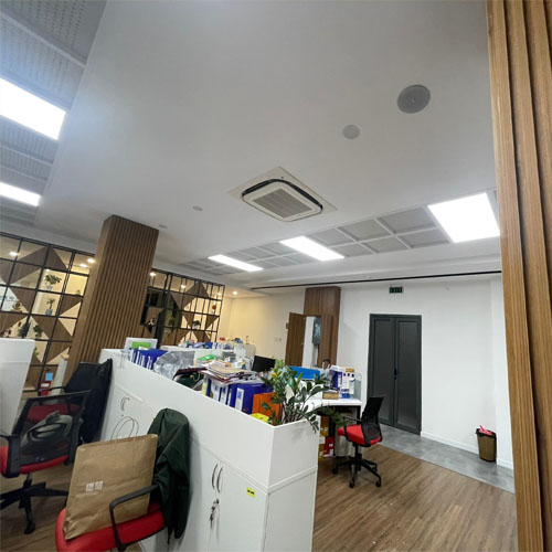 Combo 4 loa âm trần + 1 Amply kết nối Bluetooth nghe nhạc du dương dành cho salon tóc - quán bia - phòng học