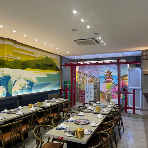 Combo 4 loa âm trần + 1 Amply kết nối Bluetooth nghe nhạc du dương dành cho salon tóc - quán bia - phòng học