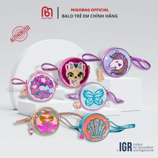 Túi Mini Đeo Chéo Dễ Thương Cho Bé Gái - Túi Tròn Lấp Lánh Đổi Màu Ần Tượng -Hàng Chính Hãng Tiger Family Bảo Hành 1 Năm