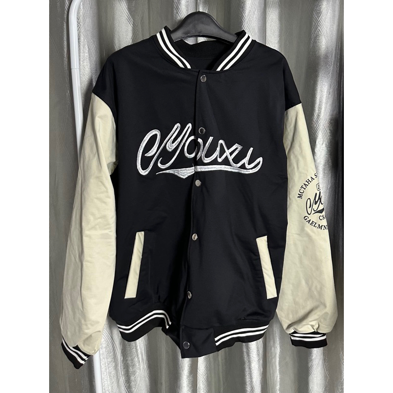 Áo khoác bomber nam nữ local brand unisex, form rộng