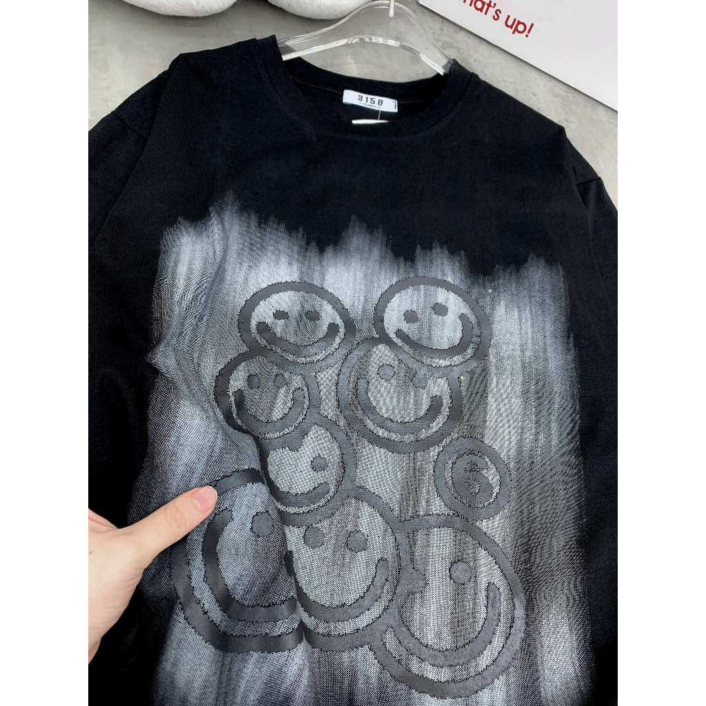 Áo thun cotton khô 3158 - Nhiều Mặt Cười