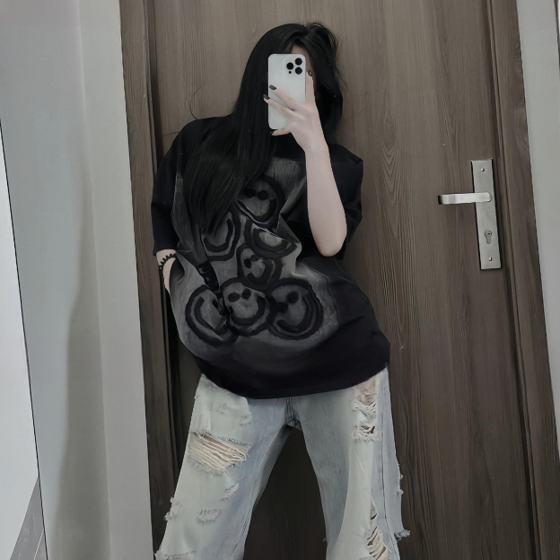 Áo thun cotton khô 3158 - Nhiều Mặt Cười