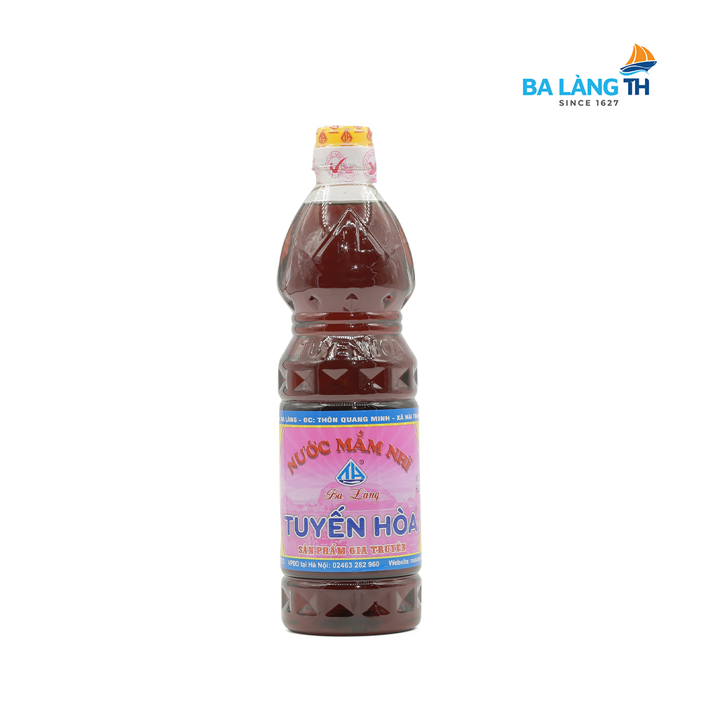 Nước Mắm Nhĩ Ba Làng Tuyến Hòa 800ml