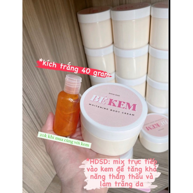 Kích Trắng Dưỡng Trắng Da Body