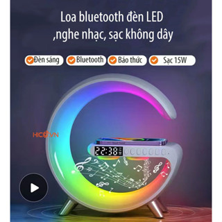 Loa Bluetooth G11 có đồng hồ, kiểu dáng mới độc lạ- Tích Hợp Đèn Led Thông Minh