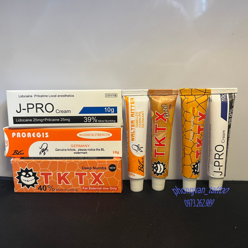 TKTX, Bọ cạp, Jpro ruột hồng loại 1 dùng trong tattoo, phun xăm / phongvantattoo