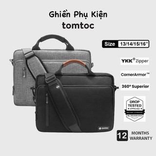 Túi Xách Đeo Chéo Tomtoc Briefcase Premium Dành Cho Macbook M3/M2/M1 13/14/15/16inch - A50