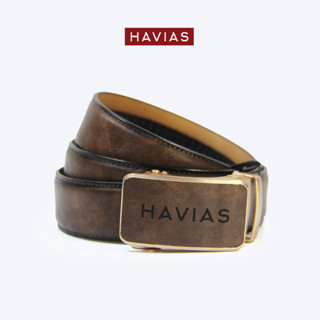 Dây nịt thắt lưng da Microfiber HAVIAS Prime