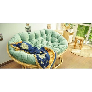 Vỏ bọc đệm papasan đôi