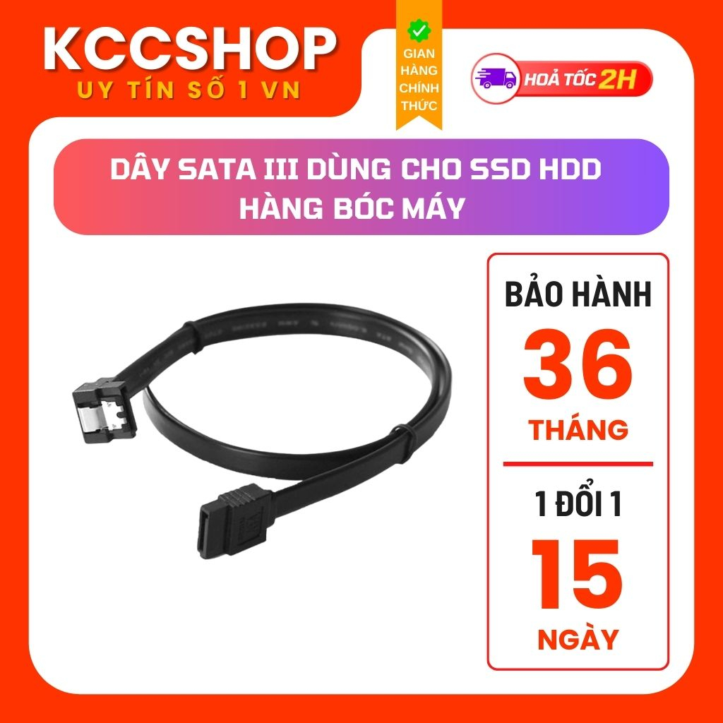 Dây SATA3 chính hãng dùng cho SSD, HDD tốc độ 6Gbs hàng xịn bóc main bh 36 tháng lỗi 1 đổi 1 | BigBuy360 - bigbuy360.vn