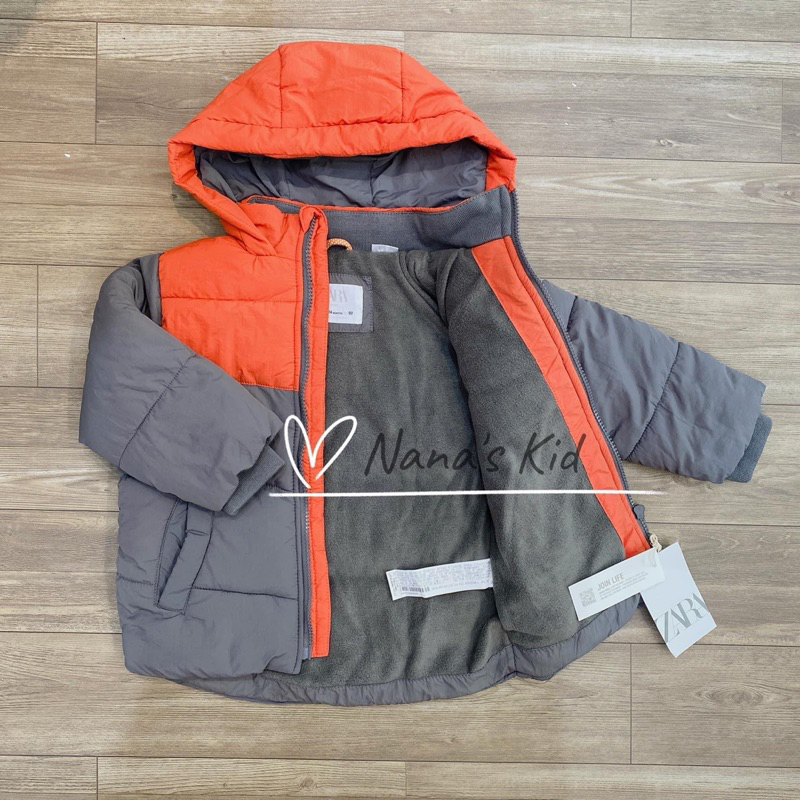 Áo phao zara bé trai