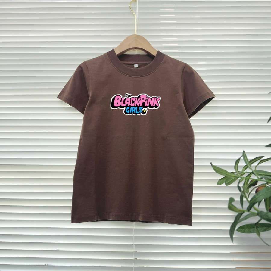 Áo Thun Nữ Baby Tee LYB Blackpink girl form slim nhỏ có size chất vải Cotton 100%
