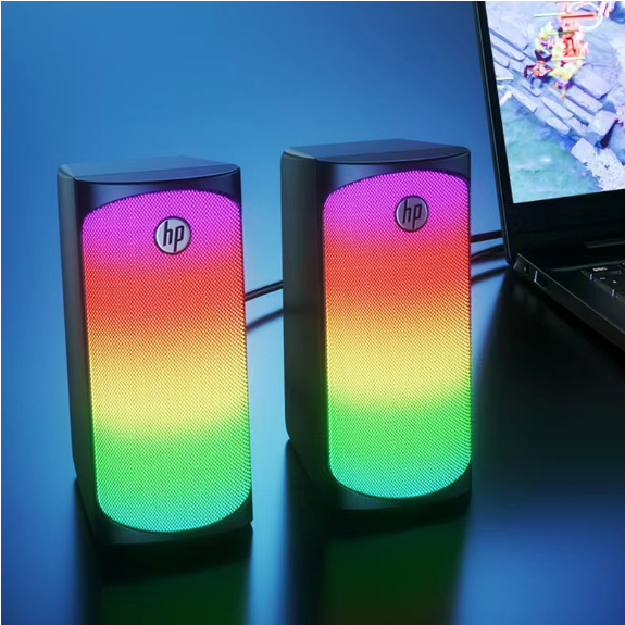 Loa Máy Tính HP DHE-6004, Led Rgb, thiết kế âm thanh vòm, Âm thanh sống động