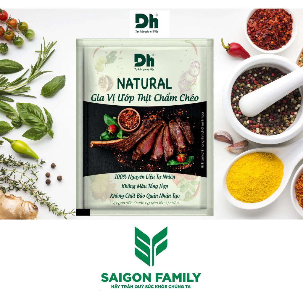 [Chính hãng]Natural Gia vị Ướp Thịt Chẩm Chéo