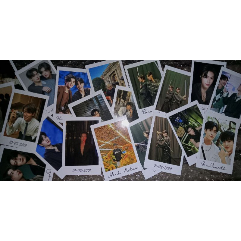 Card pola des của BrightWin, JoongDunk, PondPhuwin, GemFourth, Mick