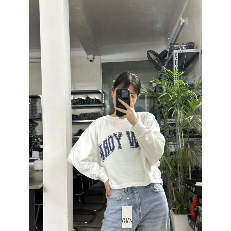 Áo nỉ Zr chữ NY