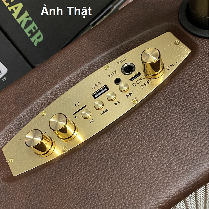 Loa Bluetooth Karaoke Qixi SK2036 Âm Thanh Chất Lượng Bas Căng Bản Cao Cấp Nhất Tặng Mic Không Dây Hát Karaoke- TECHHIGH | BigBuy360 - bigbuy360.vn